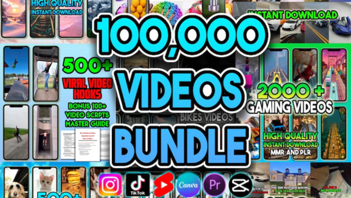 100,000+ Viral Videos Bundle