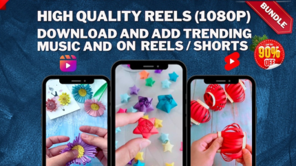 9000+ Arts and craft Reels/Shorts Bundle